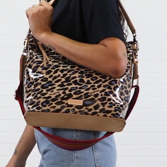 Viva Consuela Handbags - Viva Consuela Blue Jag Hobo
